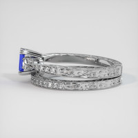 0.72 Ct. Sapphire Ring, Platinum 950 4