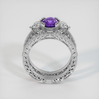 2.03 Ct. Purple Sapphire Ring, Platinum 950 3