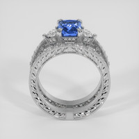 2.37 Ct. Blue Sapphire Ring, Platinum 950 3