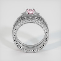 0.48 Ct. Pink Sapphire Ring, Platinum 950 3