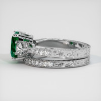2.52 Ct. Emerald Ring, 18K White Gold 4