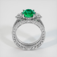 2.29 Ct. Emerald Ring, 18K White Gold 3