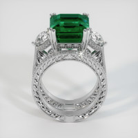 9.21 Ct. Emerald Ring, 18K White Gold 3