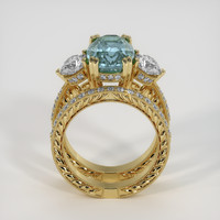 7.47 Ct. Sapphire Ring, 14K Yellow Gold 3