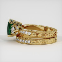 2.44 Ct. Emerald Ring, 18K Yellow Gold 4