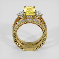 4.55 Ct. Yellow Sapphire Ring, 18K Yellow Gold 3