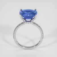 6.20 Ct. Blue Sapphire Ring, Platinum 950 3