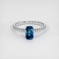 1.95 Ct. Sapphire Ring, Platinum 950 1