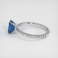 1.95 Ct. Sapphire Ring, Platinum 950 4