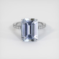 7.02 Ct. Sapphire Ring, Platinum 950 1