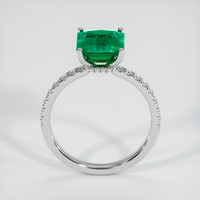 2.29 Ct. Emerald Ring, Platinum 950 3