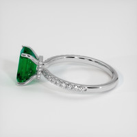 1.93 Ct. Emerald Ring, Platinum 950 4