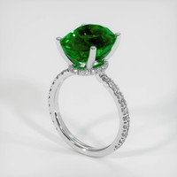 4.54 Ct. Emerald Ring, Platinum 950 2