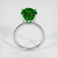 4.54 Ct. Emerald Ring, Platinum 950 3