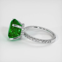 4.54 Ct. Emerald Ring, Platinum 950 4