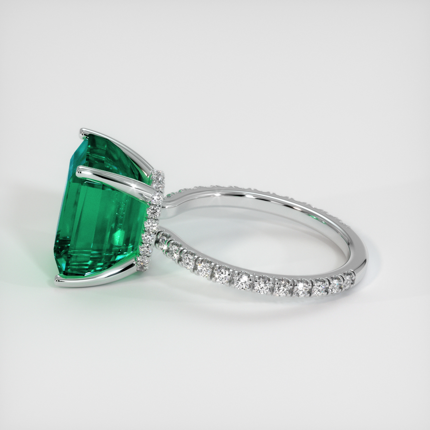 Tiffany green hot sale emerald ring