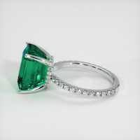 10.48 Ct. Emerald Ring, Platinum 950 4