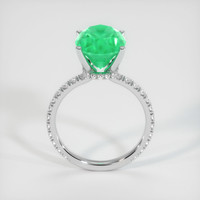 4.62 Ct. Emerald Ring, Platinum 950 3