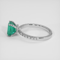 2.07 Ct. Emerald Ring, Platinum 950 4