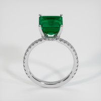 3.46 Ct. Emerald Ring, Platinum 950 3