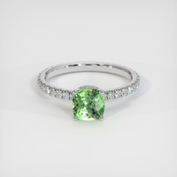 1.08 Ct. Gemstone Ring, Platinum 950 1