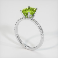 1.55 Ct. Gemstone Ring, Platinum 950 2