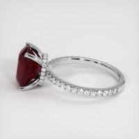 3.89 Ct. Gemstone Ring, Platinum 950 4