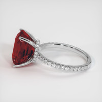 8.03 Ct. Gemstone Ring, Platinum 950 4