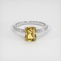 1.68 Ct. Gemstone Ring, Platinum 950 1