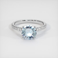 1.35 Ct. Gemstone Ring, Platinum 950 1