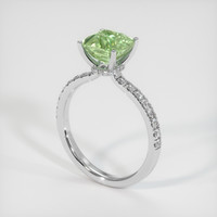 2.20 Ct. Gemstone Ring, Platinum 950 2