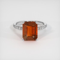 4.55 Ct. Gemstone Ring, Platinum 950 1