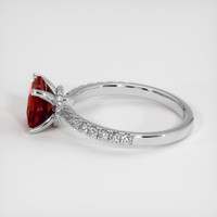 1.52 Ct. Gemstone Ring, Platinum 950 4