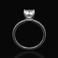 1.20 Ct. Gemstone Ring, Platinum 950 3