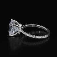 3.18 Ct. Gemstone Ring, Platinum 950 4