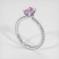 1.11 Ct. Sapphire Ring, Platinum 950 2