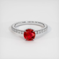 Ruby Ring 1.03 Ct. Platinum 950 Preview