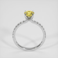 1.00 Ct. Yellow Sapphire Ring, Platinum 950 3