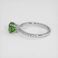 2.04 Ct. Green Sapphire Ring, Platinum 950 4