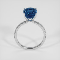 4.62 Ct. Blue Sapphire Ring, Platinum 950 3
