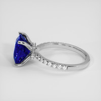 5.04 Ct. Blue Sapphire Ring, Platinum 950 4