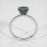 2.64 Ct. Sapphire Ring, Platinum 950 3