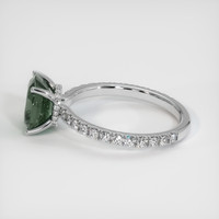 2.64 Ct. Sapphire Ring, Platinum 950 4