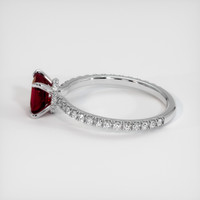 1.03 Ct. Ruby Ring, Platinum 950 4