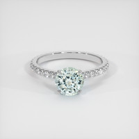 1.92 Ct. Sapphire Ring, Platinum 950 1