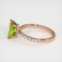 1.55 Ct. Gemstone Ring, 14K Rose Gold 4