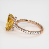 2.92 Ct. Gemstone Ring, 14K Rose Gold 4