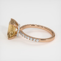 2.94 Ct. Gemstone Ring, 14K Rose Gold 4