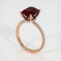 3.89 Ct. Gemstone Ring, 14K Rose Gold 2