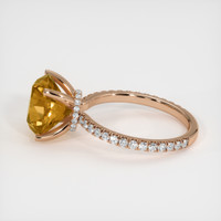 6.85 Ct. Gemstone Ring, 14K Rose Gold 4